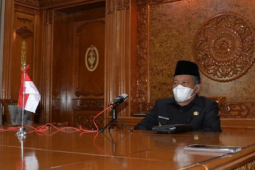 Wagub Jambi  ikuti webinar sosialisasi indeks inovasi daerah