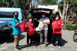 Dinsos Denpasar salurkan 3.461 paket sembako untuk warga isoman