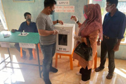 75 desa  Kabupaten Lingga sukses gelar Pilkades serentak 2021