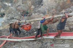 Penambang ilegal jarah konsesi PT Timah di Babel