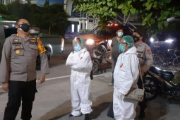 Polres Binjai dan tim gabungan operasi protokol kesehatan