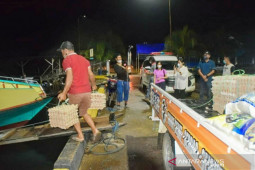 PMI Morowali Utara  bantu obat dan pangan warga terpapar COVID-19