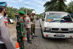 Polisi lanjutkan penyekatan di perbatasan Bengkulu-Sumbar