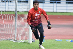 Kiper Persib Teja berencana pakai topeng pelindung saat berlaga, ini alasannya