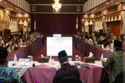 Sekda Tanjabtim ikuti rakor progres Pelabuhan Ujung Jabung