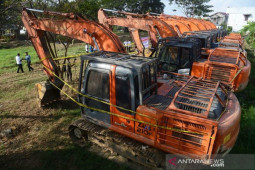 Polisi tangkap tujuh penambang emas ilegal di Aceh Barat