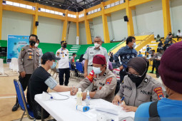 Jasa Raharja vaksin 1.000 awak angkutan umum di Kalimantan Selatan
