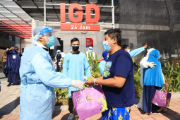 Kasus COVID-19 di Kota Surabaya mulai landai