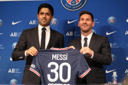 Lionel Messi resmi gabung PSG
