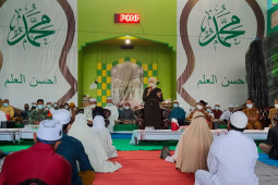 Bupati sosialisasi PPKM Level 4 di Tabunganen