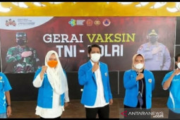 KNPI Kabupaten PPU Kaltim  ajak warga ikut vaksinasi COVID-19