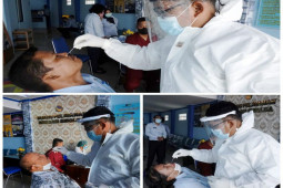 Pegawai Imigrasi Sibolga kembali dipastikan kesehatannya lewat swab antigen