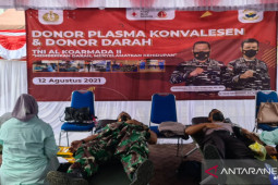 Lanal Banjarmasin bantu penuhi donor plasma konvalesen di PMI