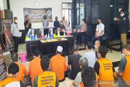 Polda Kalsel musnahkan ratusan gram sabu-sabu dan ekstasi