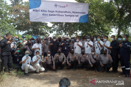 Giliran Masjid Al Fur'qon Desa Pangkal Beras Terima Bantuan PT Timah