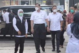 Menko Luhut dan Menkes cek penanganan COVID-19 di Malang Raya