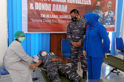 Lanal Saumlaki gelar aksi donor plasma konvaselen dan darah, begini penjelasannya
