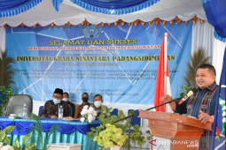 UGNP KKL di Tapsel, Bupati minta mahasiswa ciptakan ide dan gagasan baru