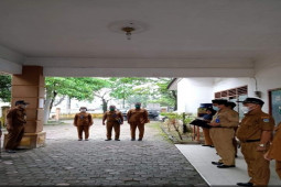 Kantor Dinas Perdagangan, Koperasi dan UMKM Tebing Tinggi tutup sementara karena COVID-19