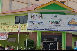 Karena COVID-19, Kantor Dinas Perpustakaan dan Kearsipan Tebing Tinggi juga sementara tutup