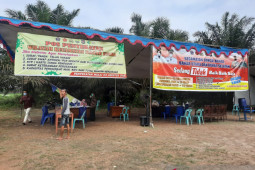 Kapolres Muarojambi cek pos penyekatan di Sungai Bahar, daerah berkematian pasien COVID-19 tinggi