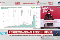 Kemenkes: menurun, pergerakan masyarakat Jawa-Bali