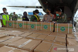 Panglima TNI bantu Pemprov Babel 100 tabung oksigen