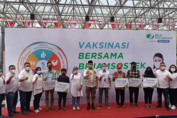 BPJAMSOSTEK Jatim bantu 1.400 dosis vaksinasi pekerja