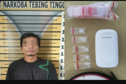 Sat Narkoba Polres Tebing Tinggi tangkap pria miliki sabu