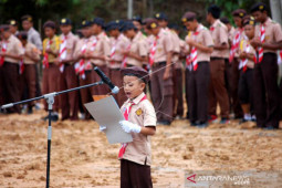 Pramuka Aceh telah bagikan 73 ribu masker selama pandemi