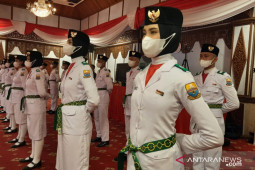 Gubernur Jambi minta anggota Paskibraka menjaga imun tubuh
