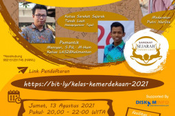 50 peserta ikuti kelas kemerdekaan Dispusip Tala