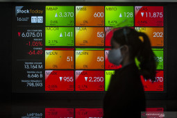 IHSG terkoreksi seiring pelemahan bursa saham regional dan global