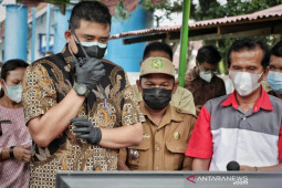 Wali Kota Medan berkantor di kantor  camat zona merah