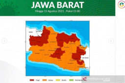 Kota Bandung masih zona oranye meski di Pikobar merah, sebut Dinkes