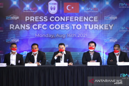 Rans Cilegon FC sudah tiba di Kota Konya untuk uji coba