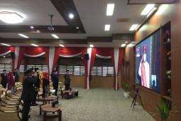 Peringati detik-detik HUT RI, Gubernur Aceh kenakan adat Gayo