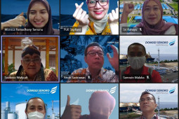 DSLNG Rayakan HUT ke-76 Kemerdekaan Indonesia secara daring