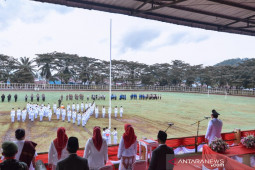 Upacara HUT ke-76 RI di Kota Padangsidimpuan