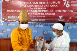 Sebanyak 218 narapidana di Tapin dapat remisi pada HUT RI ke 76