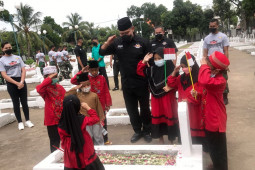 Ziarah ke TMP, Kodrat Jatim ingatkan tak lupakan jasa pejuang