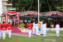 HUT RI di HSS dalam suasana pandemi tetap berlangsung khidmat
