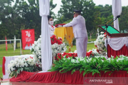 Upacara peringatan Kemerdekaan di Wondama berlangsung hikmat