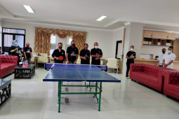 Ketua dewan sambut positif turnamen tenis meja internal DPRD Kalsel