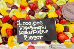 Kabupaten Bogor capai satu juta dosis vaksinasi COVID-19