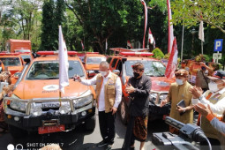 Kepala BNPB luncurkan Gerakan Mobil Masker untuk kabupaten/kota di Provinsi Bali (video)