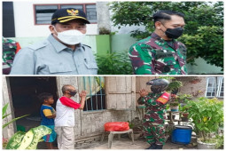 Kodim 0204-DS salurkan sembako untuk warga terdampak pandemi COVID-19
