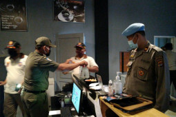 Cegah penularan COVID-19, Polisi-Satpol PP Serang gelar operasi bersama