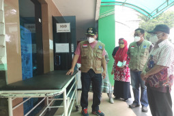 Kapasitas BOR di rumah sakit rujukan COVID-19 Metro di bawah 50 persen