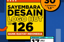 BRI gelar sayembara desain logo HUT ke-126 total hadiah Rp45 juta